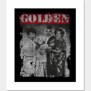 TEXTURE ART - the GOlden Girls Squad Vintage Posters and Art